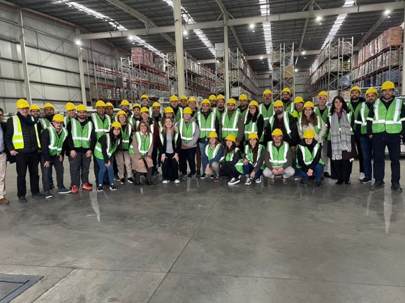 Visita de Estudiantes ORT a Parque Industrial Ruta 5